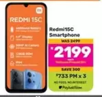 Xiaomi - Redmi15C Smartphone