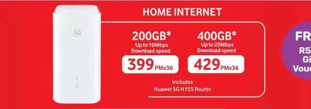 Huawei - HOME INTERNET 200GB / 400GB