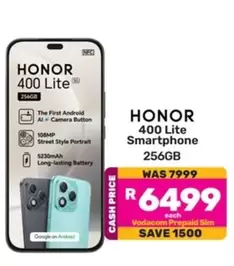 Honor - 400 Lite Smartphone