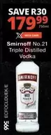 Smirnoff - No.21 Triple Distilled Vodka
