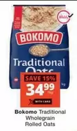bokomo - Traditional Wholegrain Rolled Oats