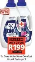 Omo - Auto/Auto Comfort Liquid Detergent