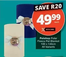 Polar -  Fleece Pet Blanket