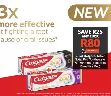 Colgate -  Total Pro Toothpaste