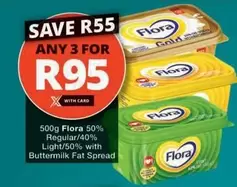 Flora -  50% Fat Spread