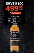 Jameson - Select Reserve Blended Irish Whiskey