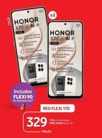Honor - HONOR X7d 5G AI+