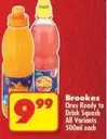 Brookes - Oros Ready to Drink Squash