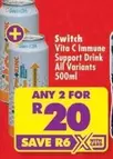 Switch - Vita C Immune Support Drink
