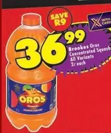 Brookes -  Oros Concentrated Squash