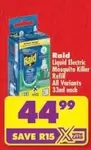 Raid - Liquid Electric Mosquito Killer Refill