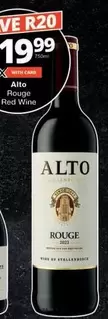 Alto -  Rouge Red Wine