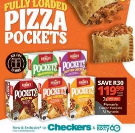 Frozen - PIZZA POCKETS