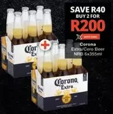 Corona -  Extra/Cero Beer NRB