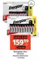 Energizer - Max AA/AAA Alkaline Batteries