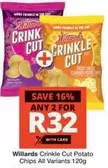 Willards - Crinkle Cut Potato Chips