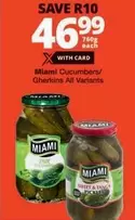 Miami - Cucumbers/ Gherkins