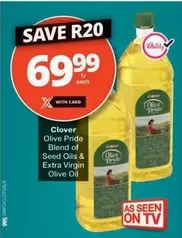 Clover - Olive Pride Blend of Seed Oils & Extra Virgin Olive Oil