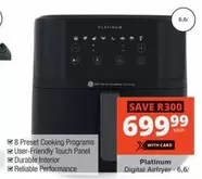 Platinum - Digital Airfryer