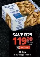 Today - Original Sausage Rolls