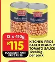 Pride - BAKED BEANS IN TOMATO SAUCE