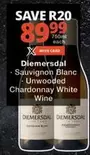 Diemersdal - Sauvignon Blanc - Unwooded Chardonnay White Wine