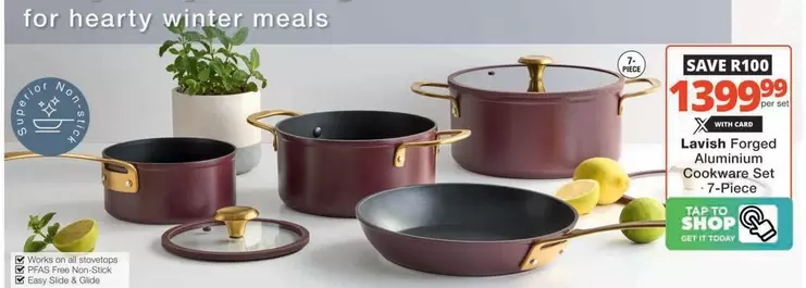 Today - Lavish Forged Aluminium Cookware Set