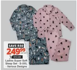 Ladies Super Soft Sleep Set