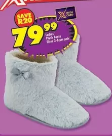 Plush - Ladies'  Boots