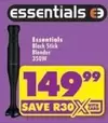 Essentials - Black Stick Blender 350W