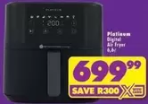 Platinum - Digital Air Fryer