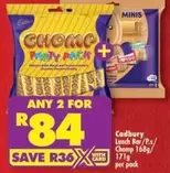 Cadbury - Chomp Party Pack