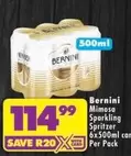 Bernini - Sparkling Spritzer