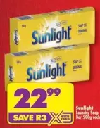 Sunlight - Laundry Soap Bar