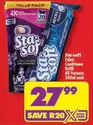 Sta-Soft - Fabric Conditioner Refill