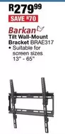 Tilt Wall-Mount Bracket BRAE317