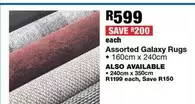 Galaxy - Assorted  Rugs
