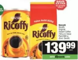 Ricoffy - Ricory Original Instant Coffee