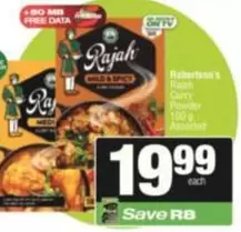 Rajah -  Mild & Spicy Curry Powder