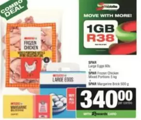 Spar - Frozen Chicken Mixed Portions 5 kg