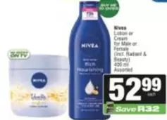 Nivea - Lotion or Cream