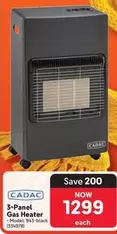 Cadac - 3-Panel Gas Heater