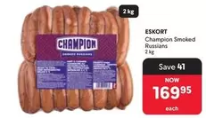 Eskort - Champion Smoked Russians