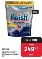 Finish - Quantum All in 1 Dishwashing Tabs