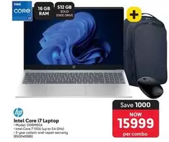 HP - Intel Core i7 Laptop with Backpack and Mouse