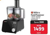 Food Processor MFP004
