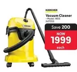 Karcher - Vacuum Cleaner WD3 (437253)