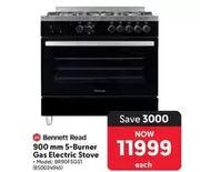 900 mm 5-Burner Gas Electric Stove BR90FSGS1 (850024945)