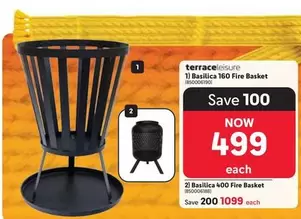 Basilica 160 Fire Basket