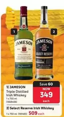 Jameson - Triple Distilled Irish Whiskey
